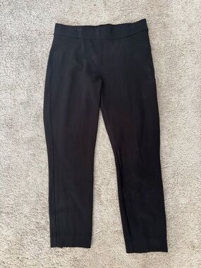 SPANX Black Ponte Slim Pants